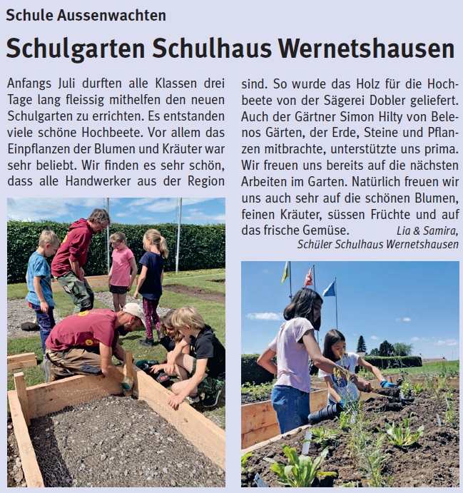 Wernetshausen News
